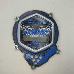 TAPA AM6 + LACADO + PURPURINA (1 UNIDAD)