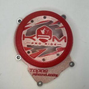 TAPA AM6 + LACADO + PURPURINA (1 UNIDAD)