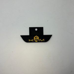 PORTAMATRICULAS MINI DORADO