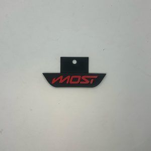 PORTAMATRICULAS MINI ROJO