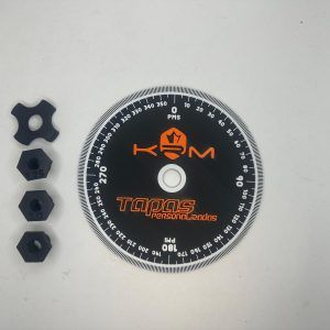 GONIOMETRO NARANJA (1 UNIDAD)